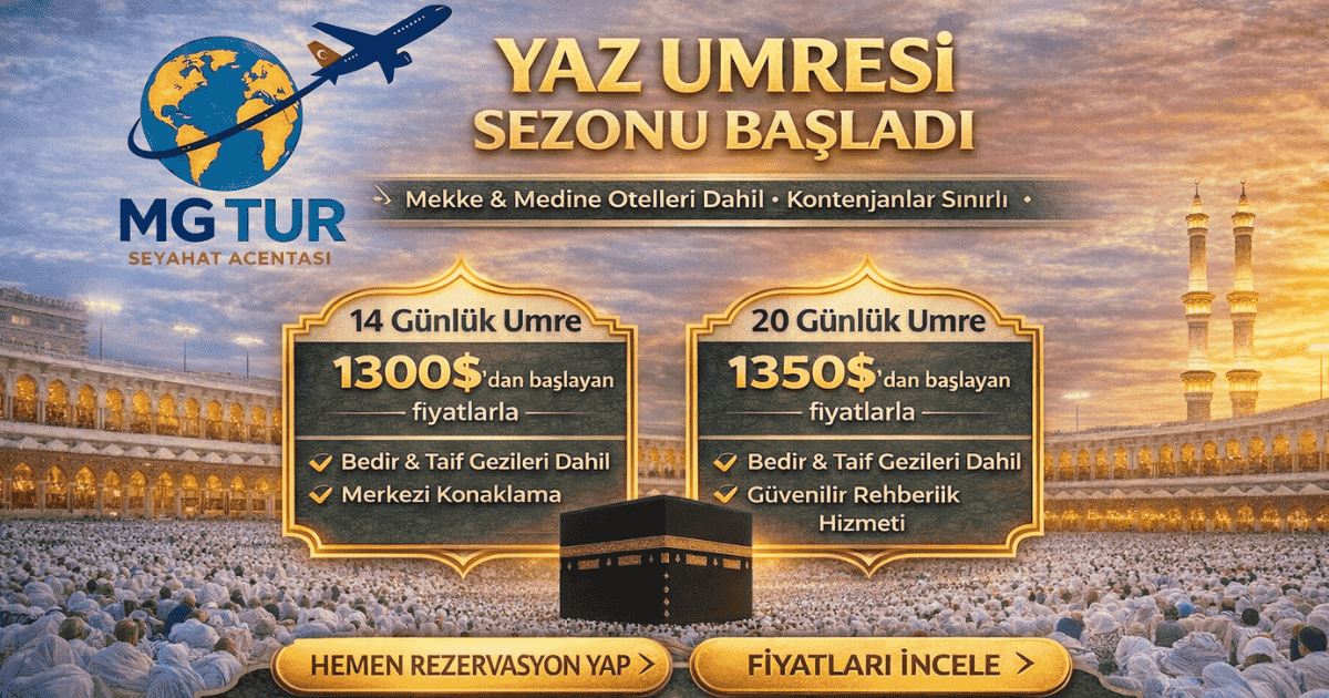 MG TUR ie Yaz Umresi